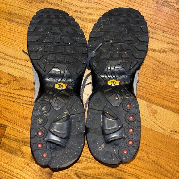 Nike Air Max Plus Tn Gray & Black Mens Sneakers Size 13 - Picture 9 of 11